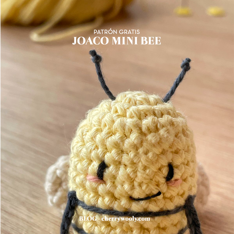 Joaco mini bee - Patrón gratuito
