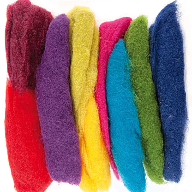 Set de Fieltro colores vibrantes (100% lana virgen)