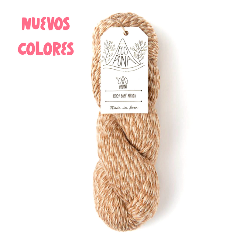 Eco Puna (100% baby alpaca sin tintura)