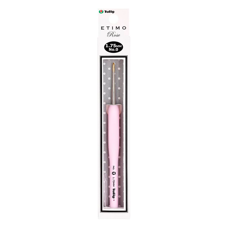 ETIMO ROSE STEEL - Aguja crochet 1.75mm