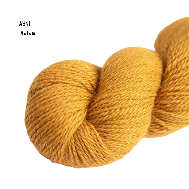 AYNI (80% Baby Alpaca 20% Seda morera)
