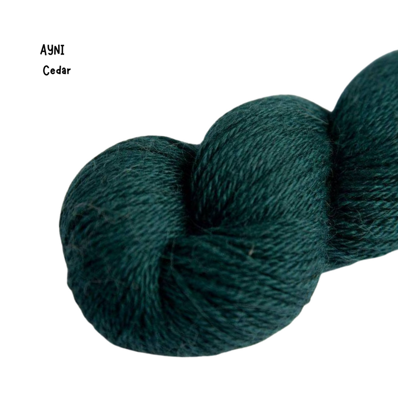 AYNI (80% Baby Alpaca 20% Seda morera)