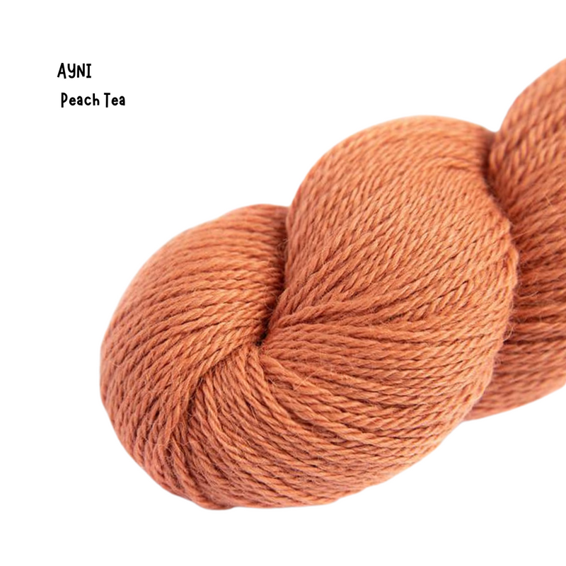 AYNI (80% Baby Alpaca 20% Seda morera)
