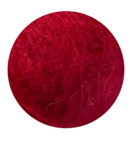 Uma (37 % Baby Suri - 37 % Super Kid Mohair - 26 % Seda morera)
