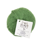 Uma (37 % Baby Suri - 37 % Super Kid Mohair - 26 % Seda morera)