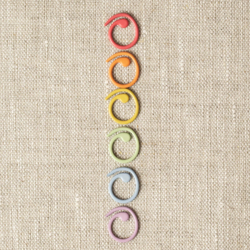 Marcadores De Punto Skc X 20 Anillo - Espiral Crochet Tejido