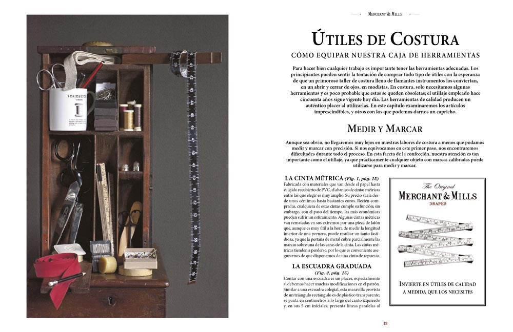 El libro de costura de Merchant & Mills - Libro físico Colombia